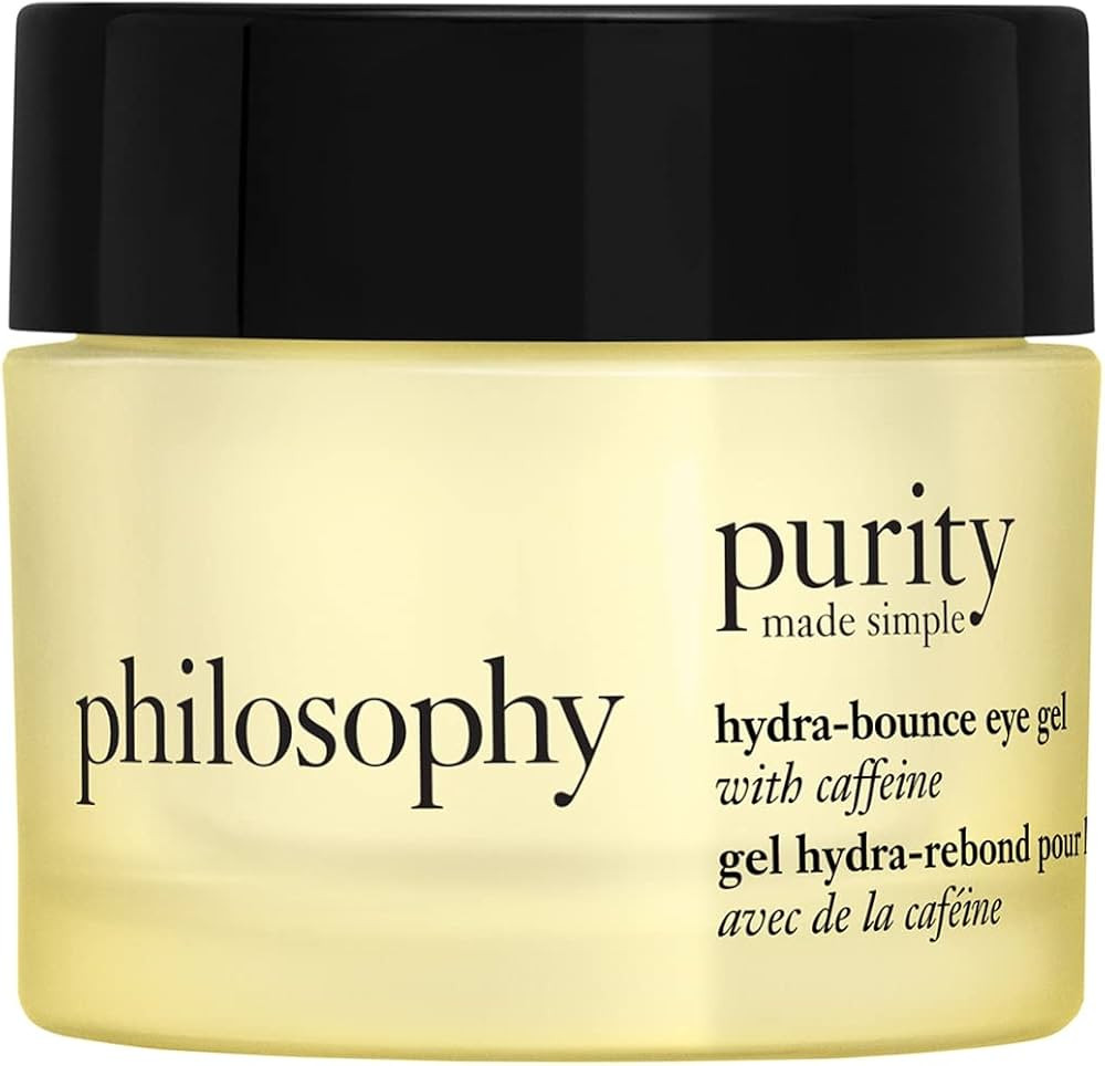 philosophy purity made simple hydra-bounce eye gel - with meadowfoam seed oil, shea butter & ging... | Amazon (US)