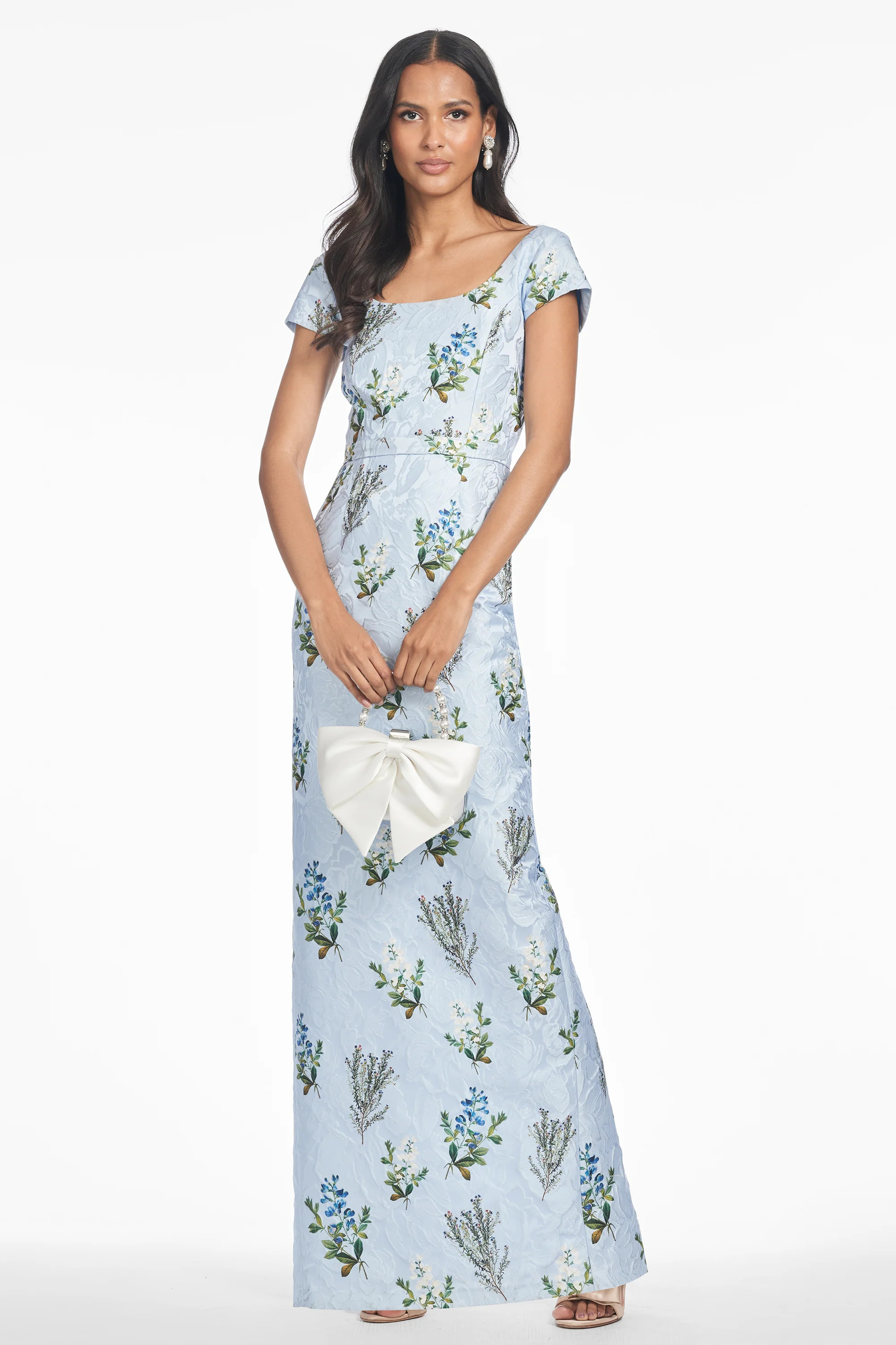 GRACE GOWN - CLOUD BLUE PANICLE | Sachin and Babi