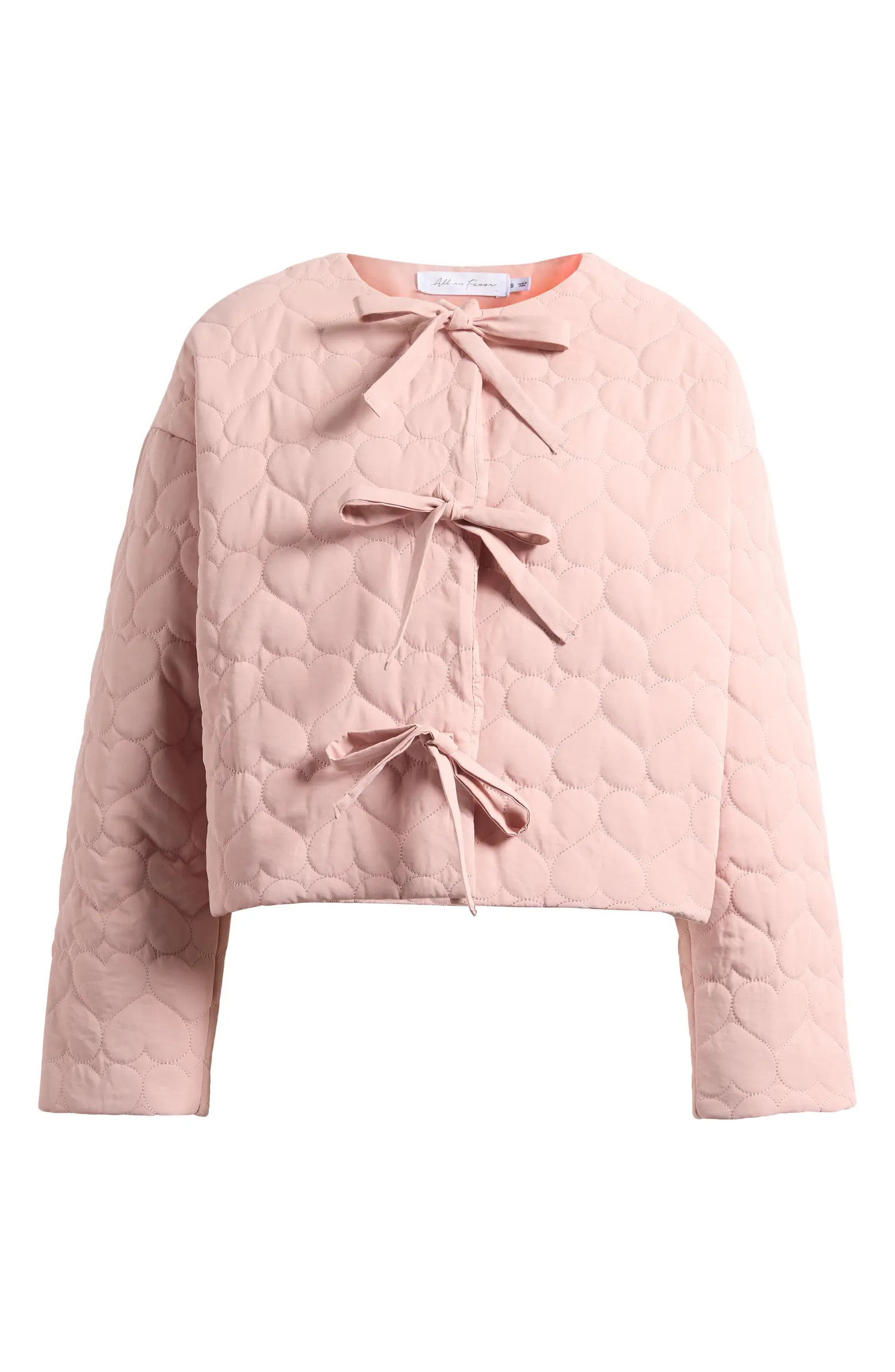 Heart Quilted Puffer Jacket | Nordstrom