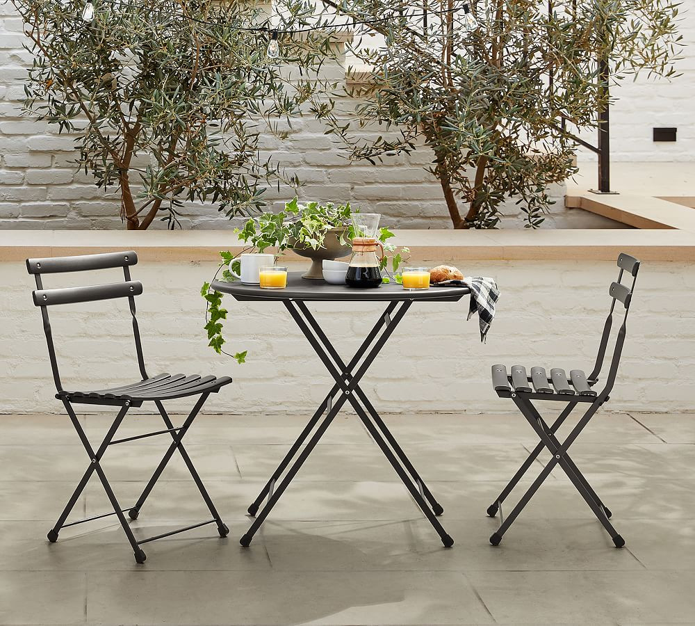 Emu Round Outdoor Bistro Table | Pottery Barn (US)