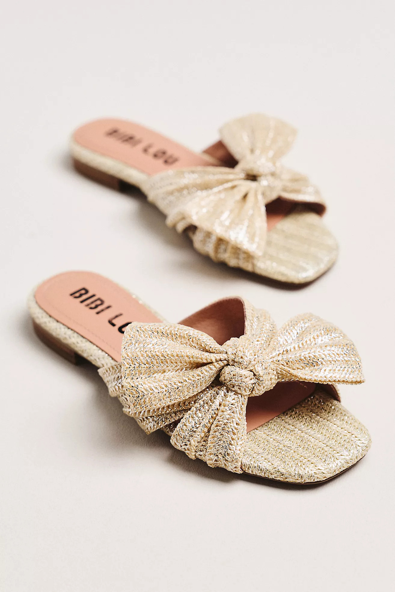 Bibi Lou Karsie Square-Toe Slide Sandals | Anthropologie (US)