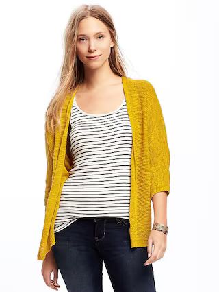 Dolman-Sleeve Open-Front Cardi for Women | Old Navy US