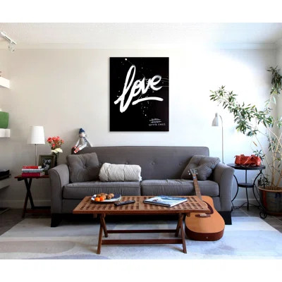 Never Fails (Black)" Gallery Wrapped Canvas By Kent Youngstrom | Wayfair North America