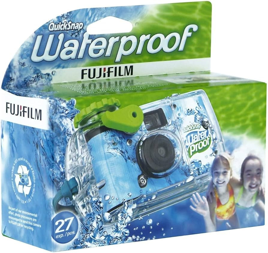 Fujifilm QuickSnap Waterproof One-Time Use Camera - 27 Exposures | Amazon (US)