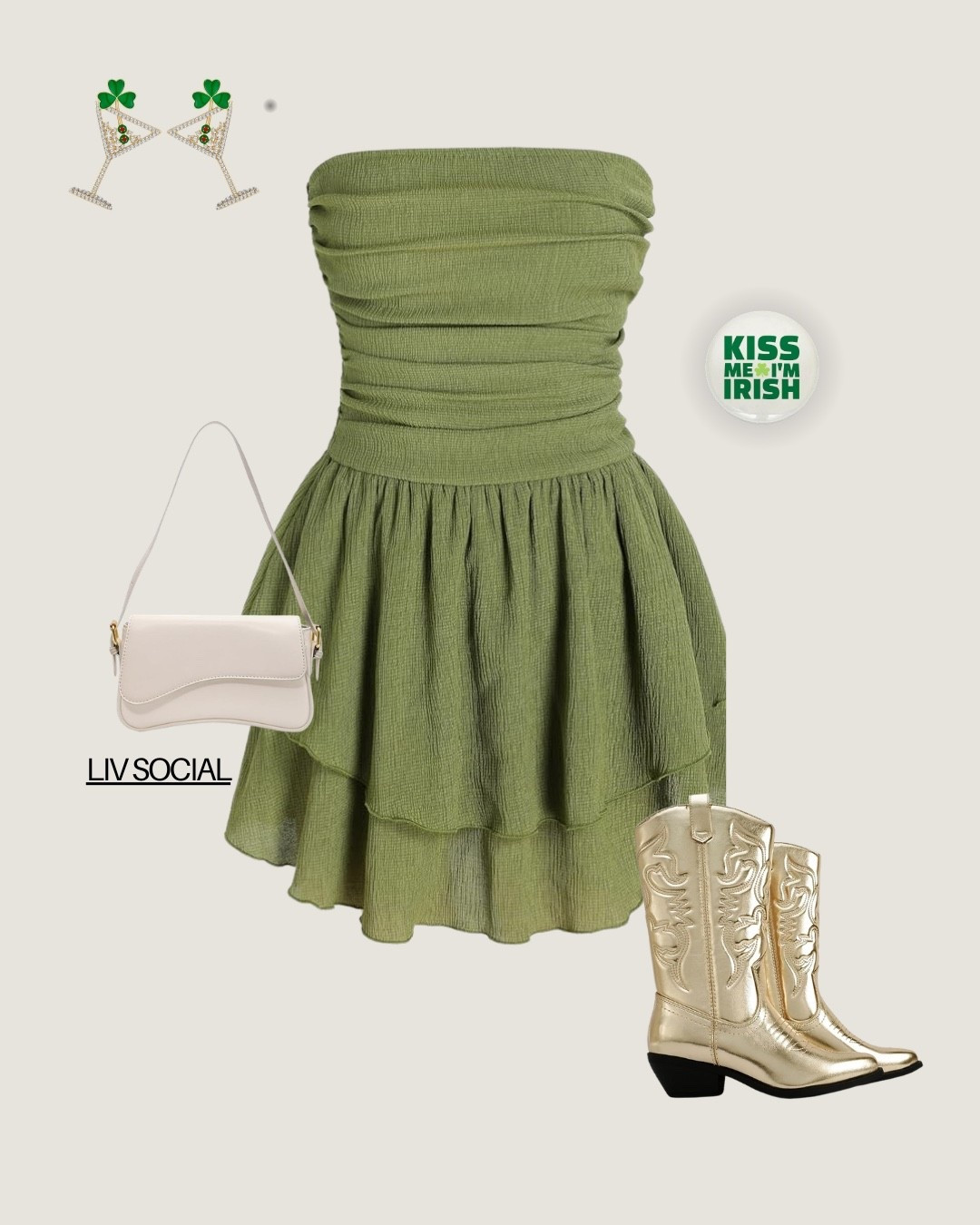 St Patrick’s Day Outfits 

#stpattysday #stpatricksday #greenoutfit #goingoutoutfit 

#LTKSeasonal #LTKSpringSale