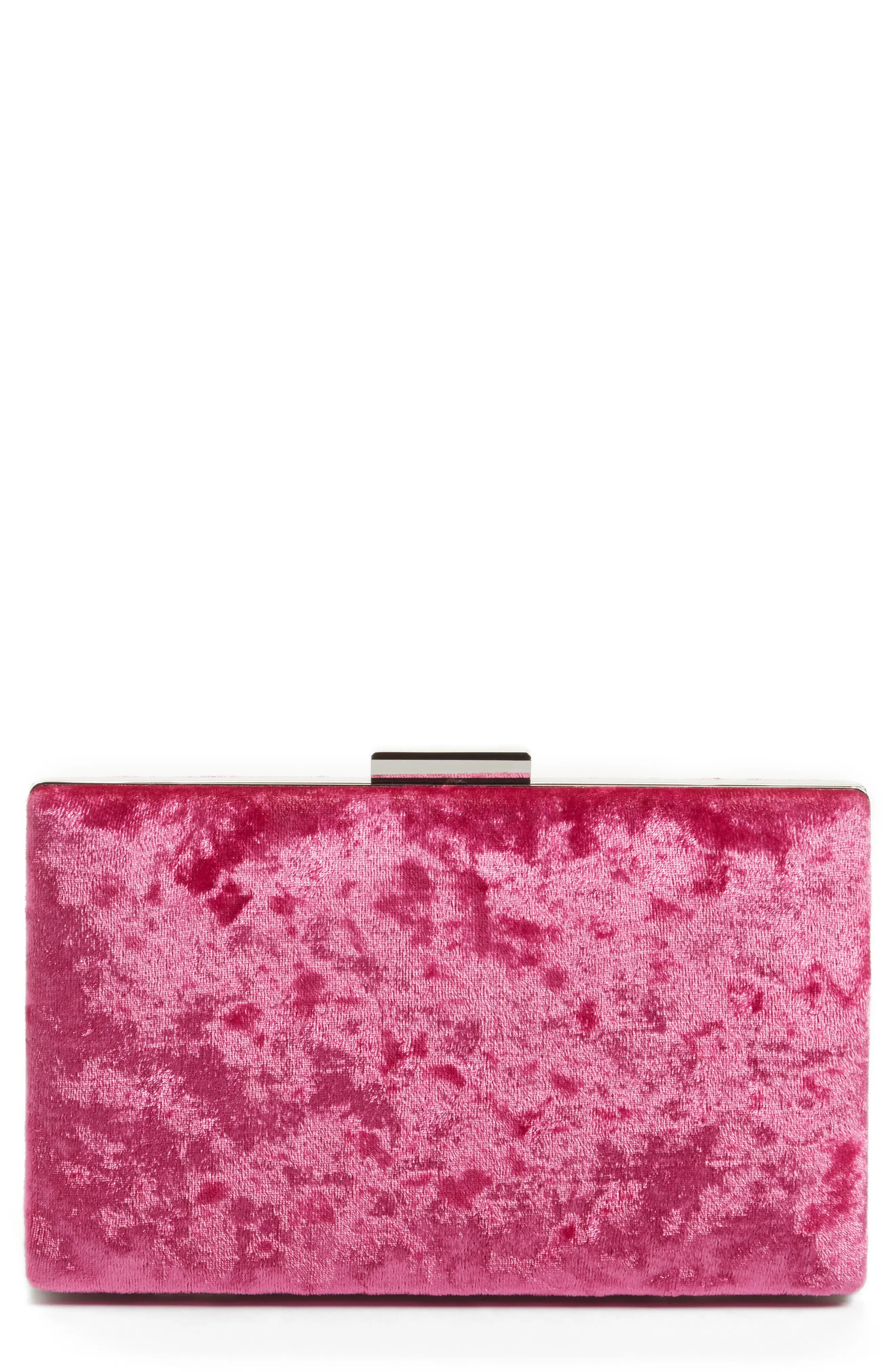 Crushed Velvet Minaudière | Nordstrom