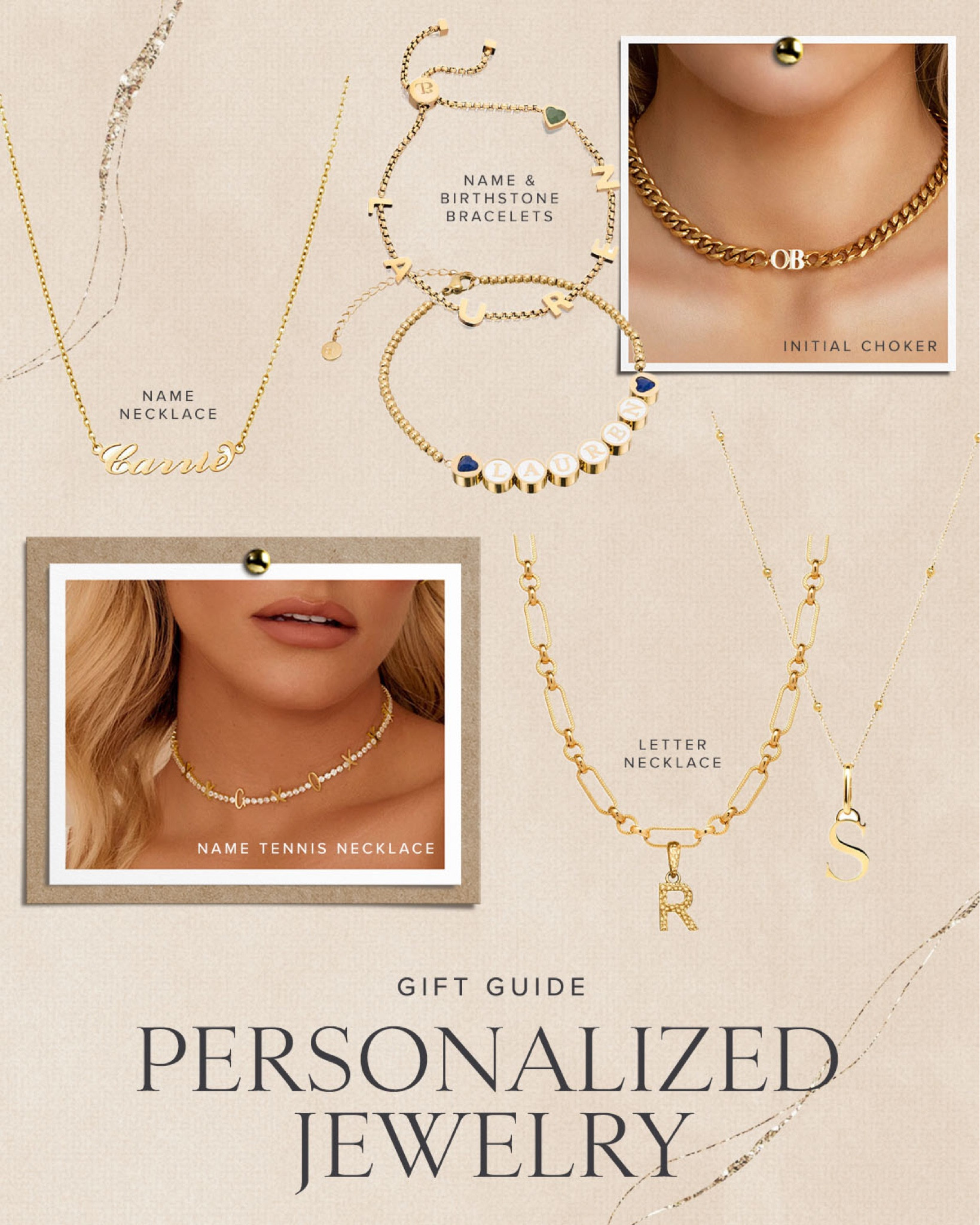 G I F T S \ personalized gifts for the holidays! Use code BLACK40 for 40% off

Jewelry
Christmas 
Mom 

#LTKHoliday #LTKunder100 #LTKGiftGuide