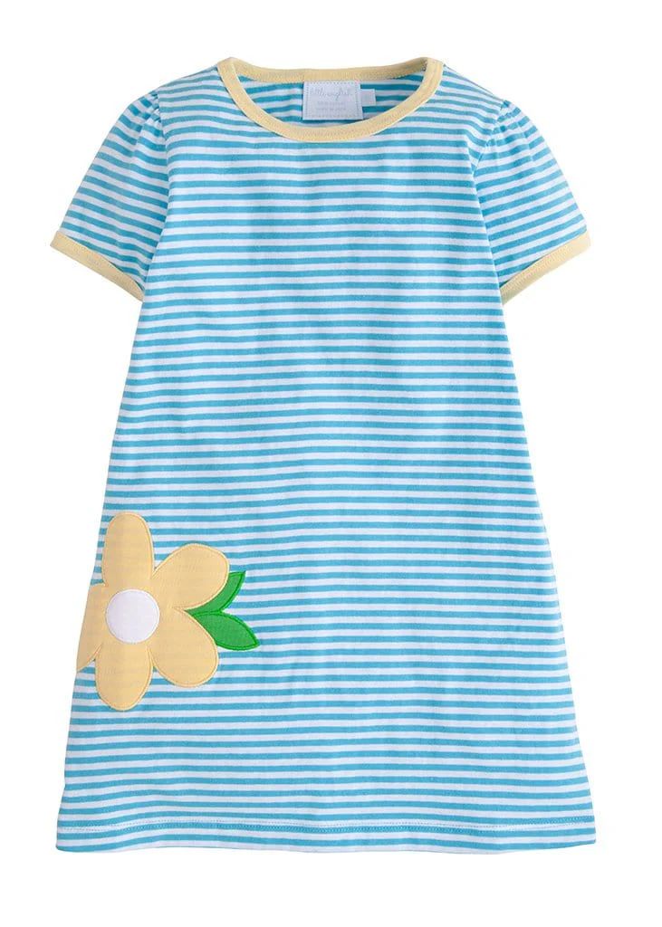 Applique T-shirt Dress - Daisy | Little English