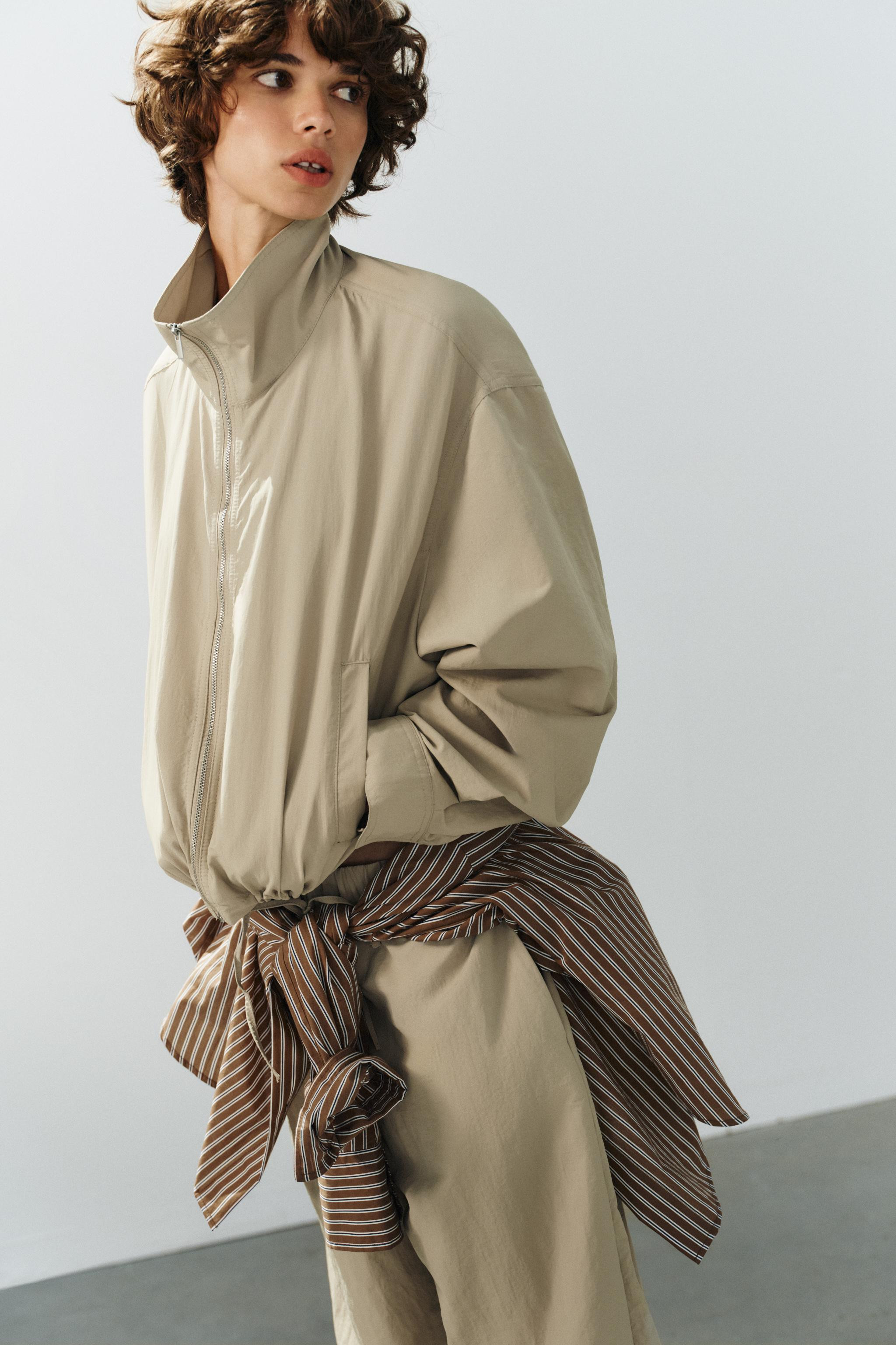 TECHNICAL FABRIC JACKET | Zara UK