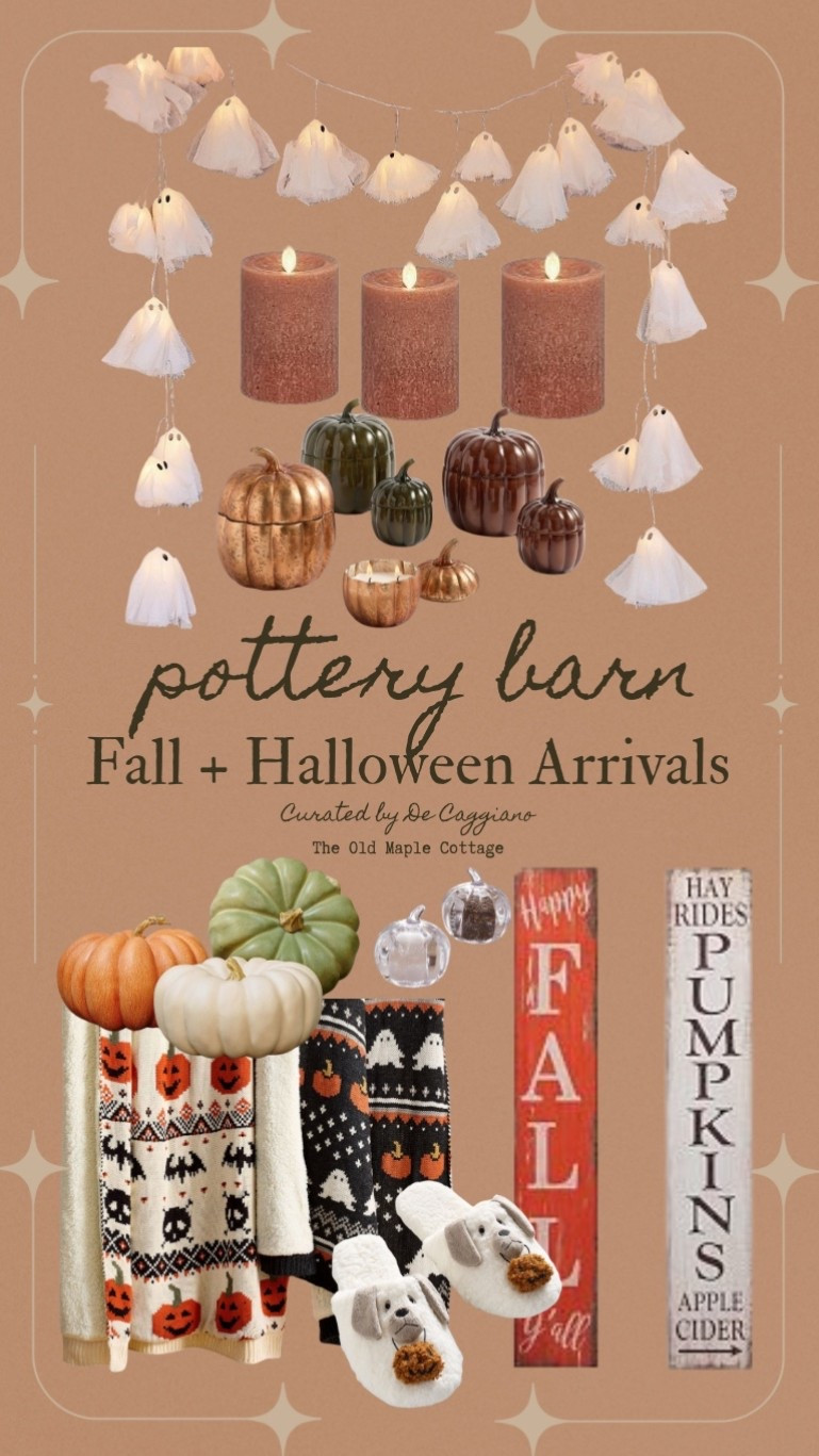 Pottery Barn Halloween/Fall Decor 🍁🍂🍁🍂🍁🍁

#LTKSeasonal #LTKSaleAlert #LTKHome