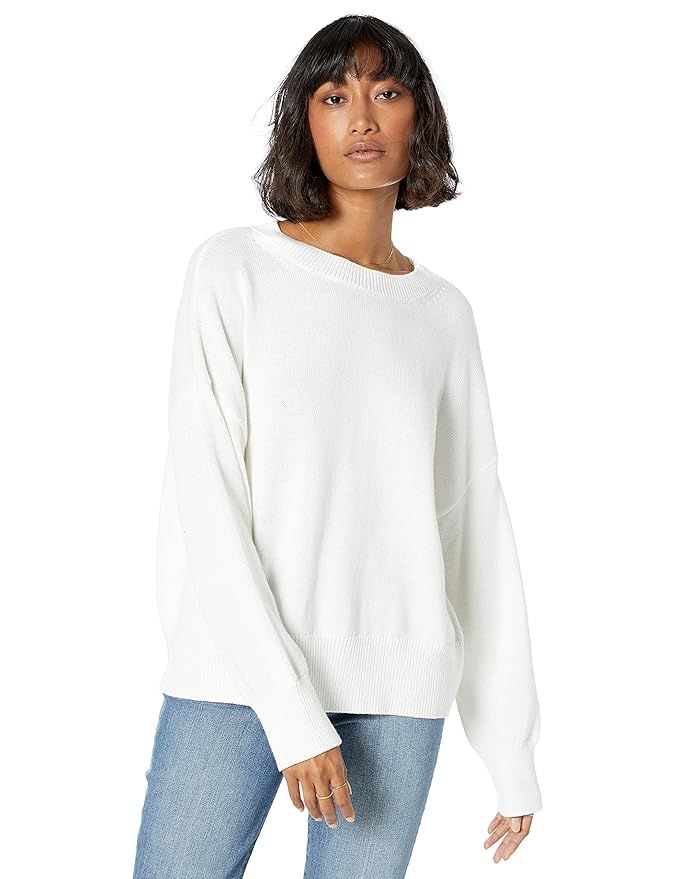The Drop Women's Camila Soft Slouchy Crew Neck Sweater | Amazon (US)