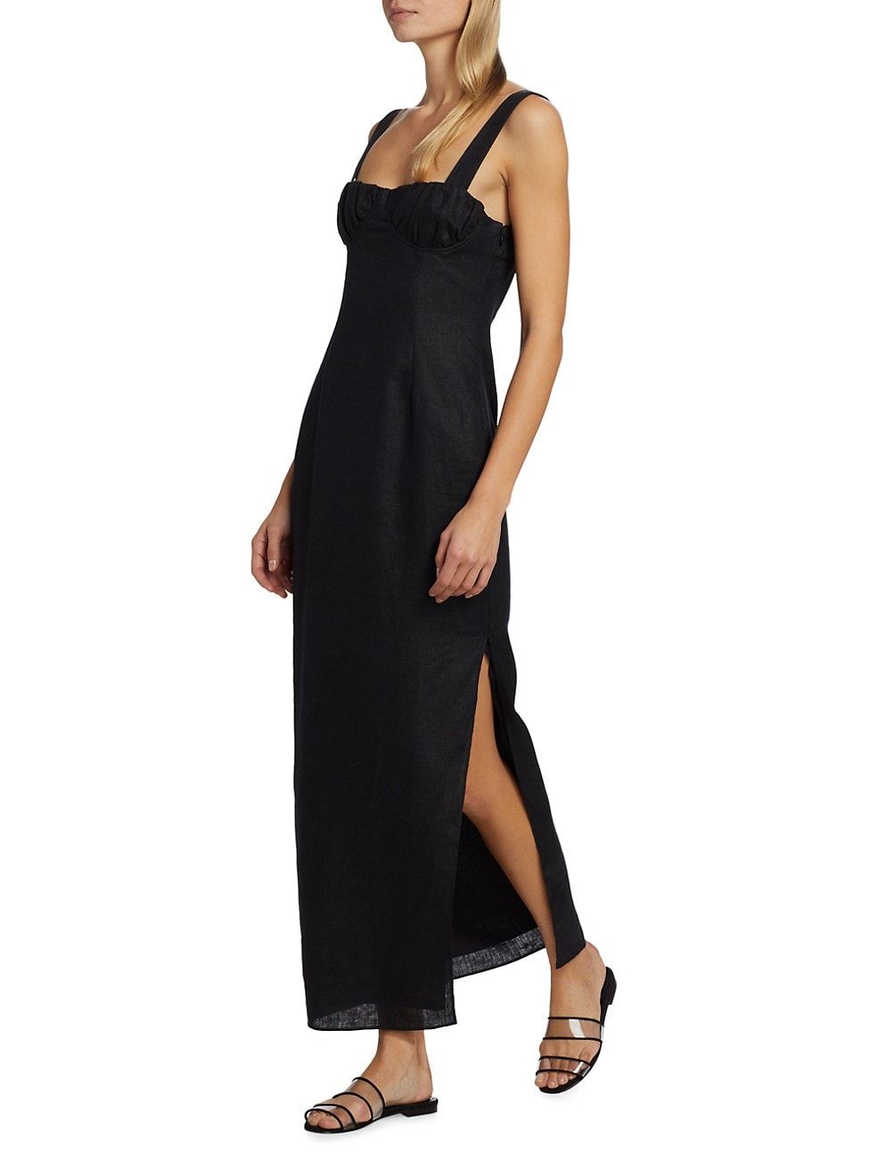 Bettina Linen Dress | Saks Fifth Avenue