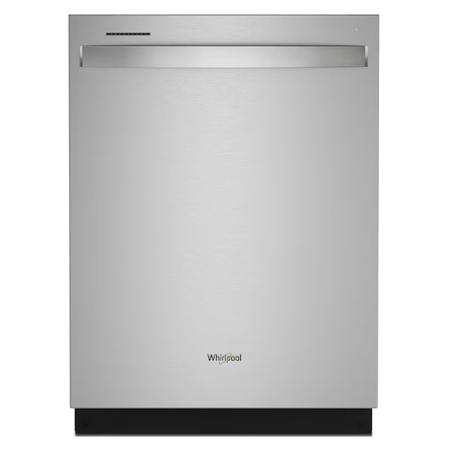 Whirlpool Eco Series Large Capacity 24-in Top Control Built-In Dishwasher With Third Rack (Finger... | Lowe's