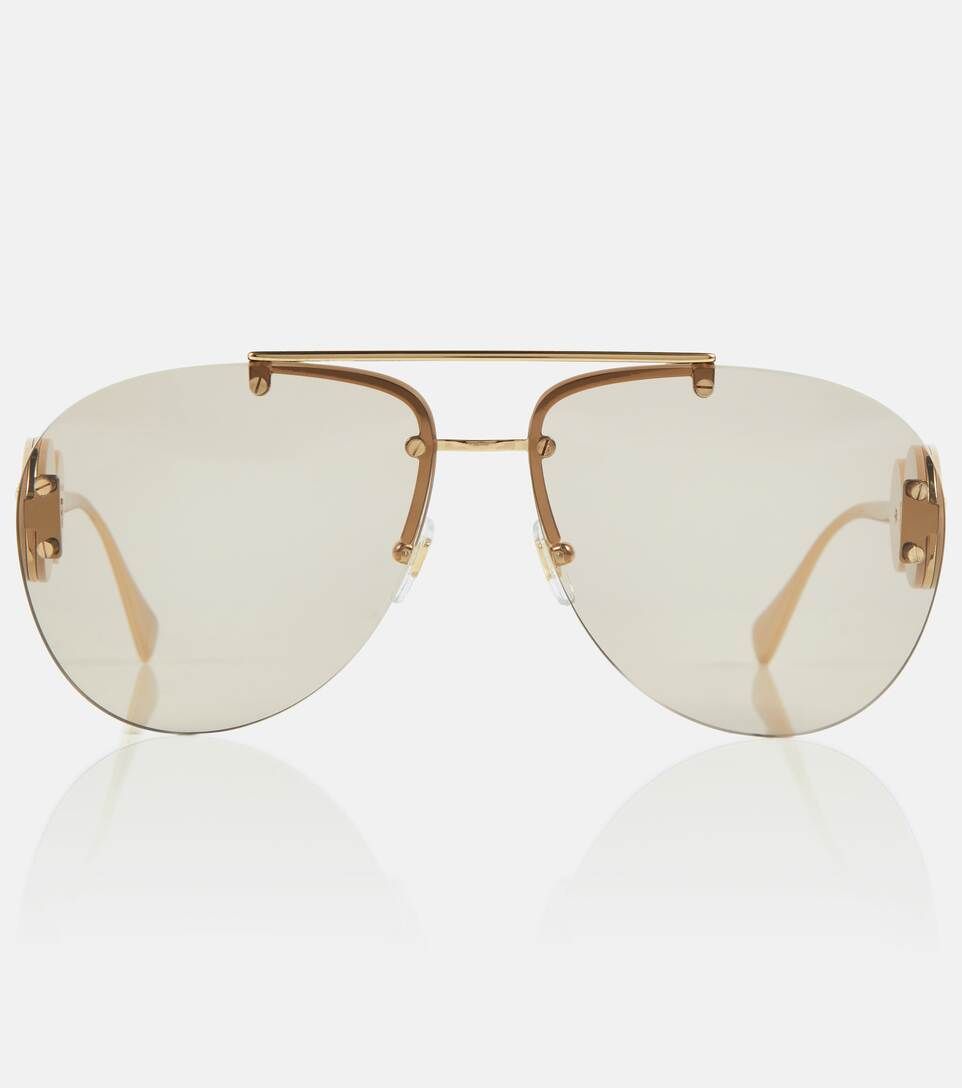 Embellished aviator sunglasses | Mytheresa (US/CA)