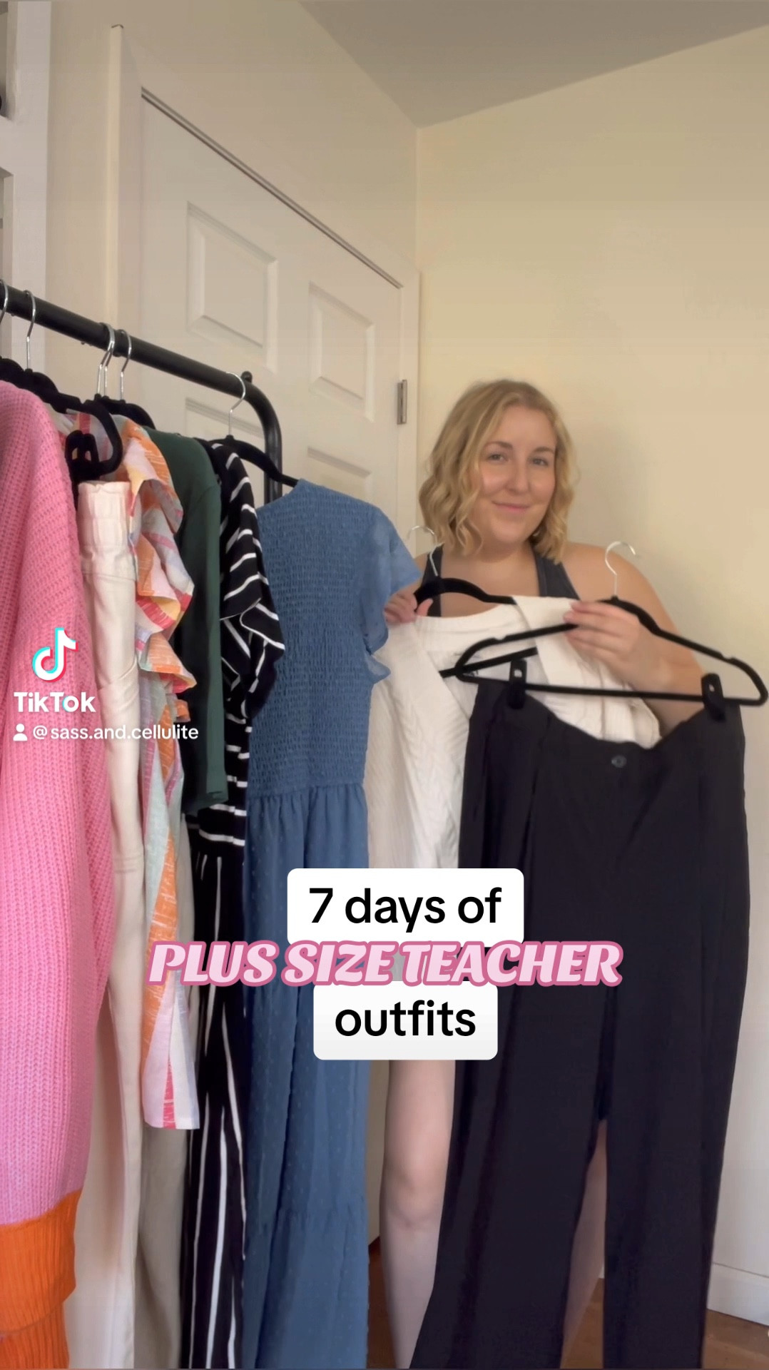 Day 4 of 7 days of plus size teacher outfits 🖤 Wearing XXL in the top & size 18 in the bottoms  

#LTKmidsize #LTKplussize #LTKworkwear