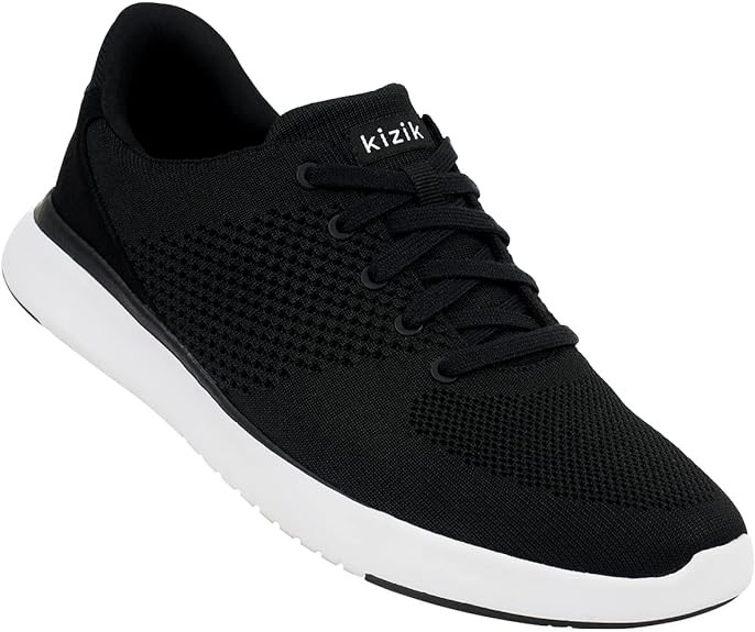 Kizik Shoes: Lima Comfortable Breathable Knit Slip On Sneakers, Convenient Hands Free Shoes | Wal... | Amazon (US)