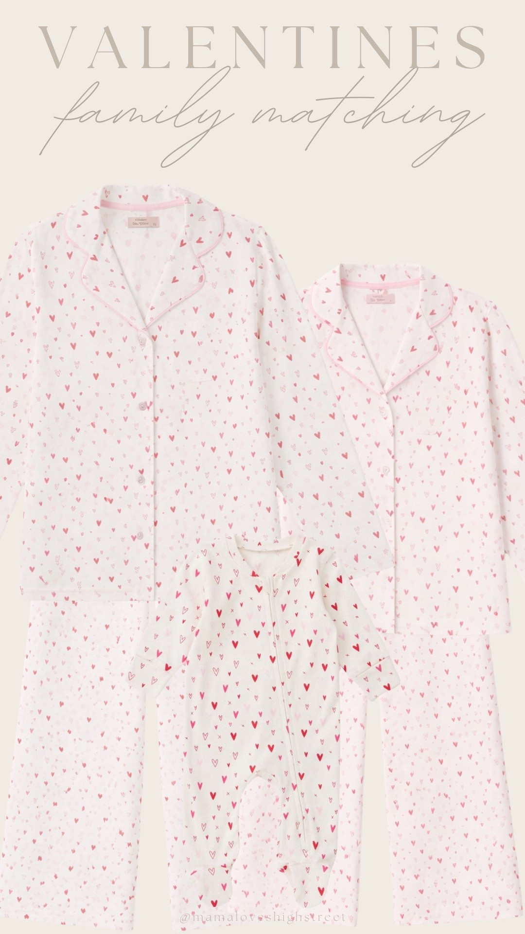 Family matching pyjamas, valentines pyjamas 

#LTKgiftguide #LTKuk #LTKfamily