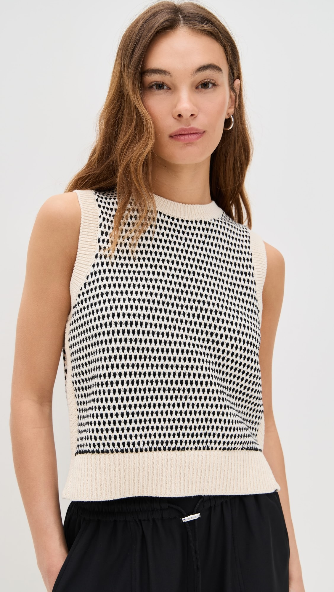 Varley Knowles Textured Knit Vest | Shopbop | Shopbop