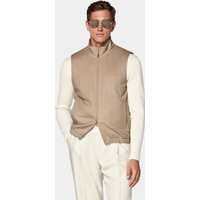 Suitsupply Mid Brown Zip Vest | Suitsupply (US)