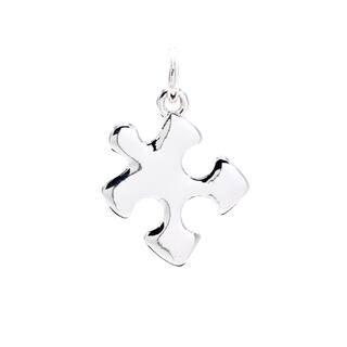 Charmalong™ Silver Plated Puzzle Charm by Bead Landing™ | Michaels | Michaels Stores