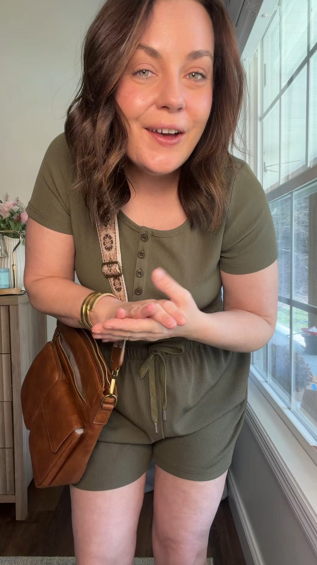 Spring fashion finds for moms! Comfortable two piece set great for spring. Spring short outfit. 

#LTKootd #LTKSeasonal #LTKSaleAlert