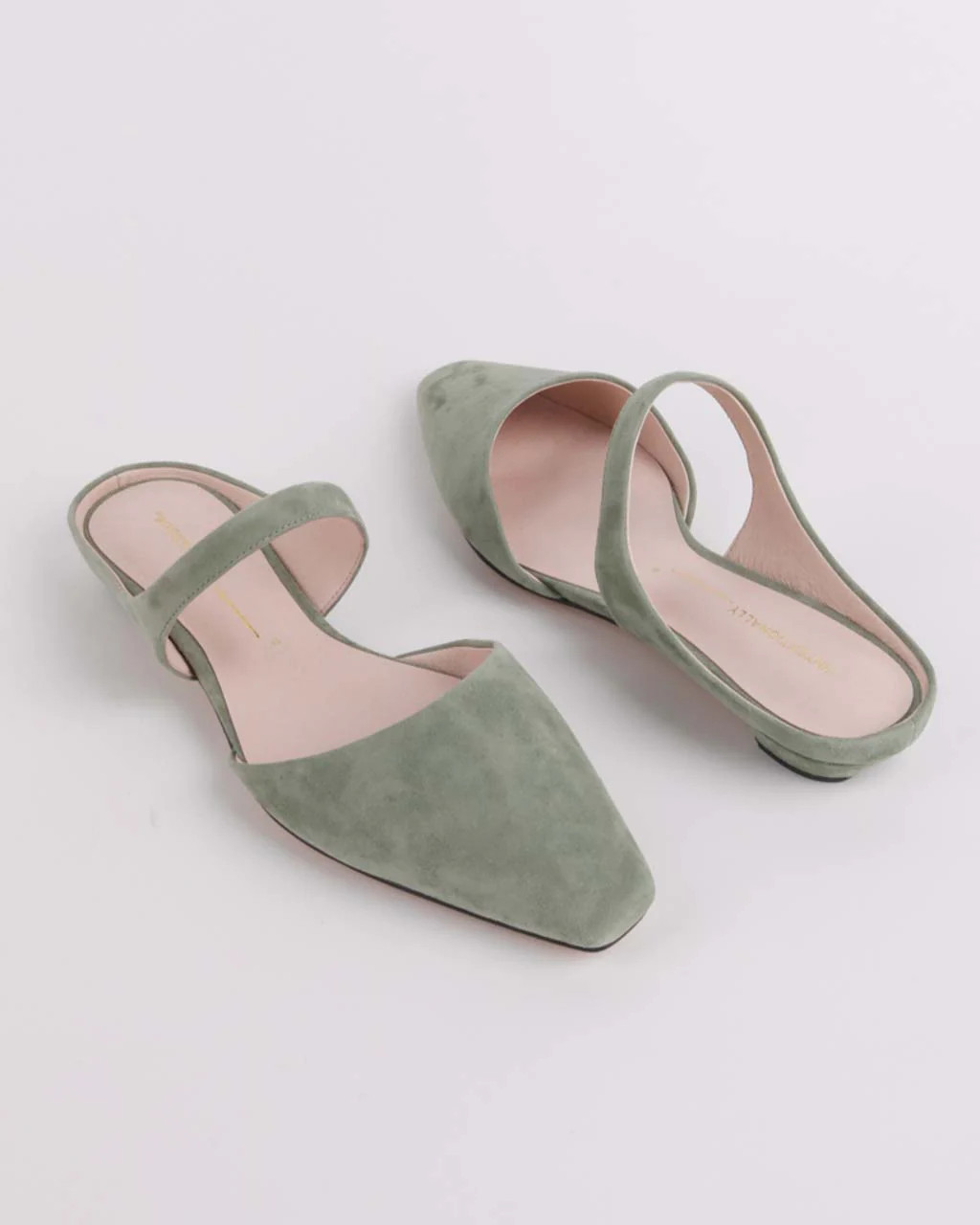 Lourdes Slide On Mule - Sage | ban.do
