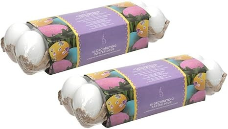 Merry Art Dyeable Decorating Easter Eggs, 24-Pack | Amazon (US)