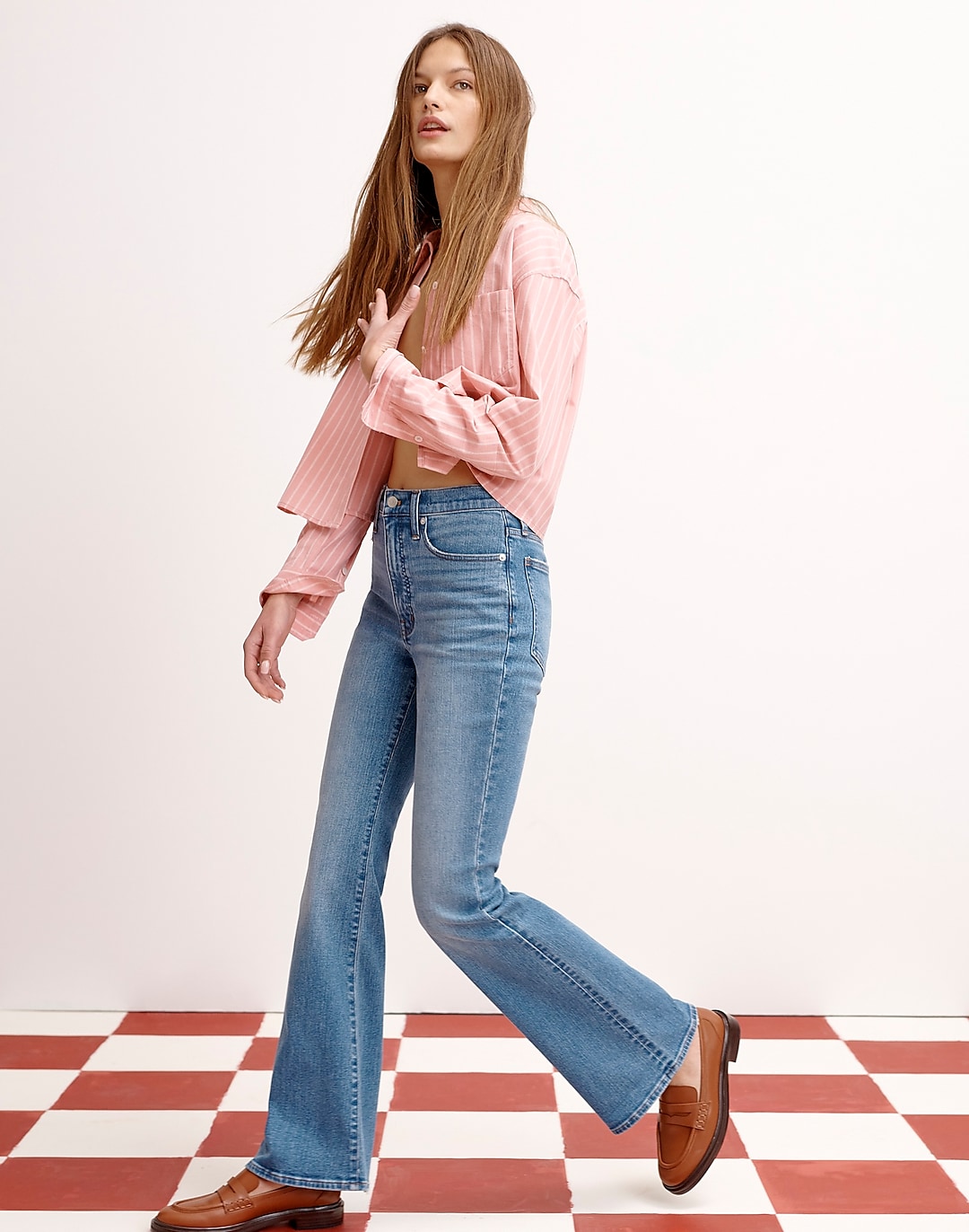 Skinny Flare Jeans in Fairson Wash | Madewell