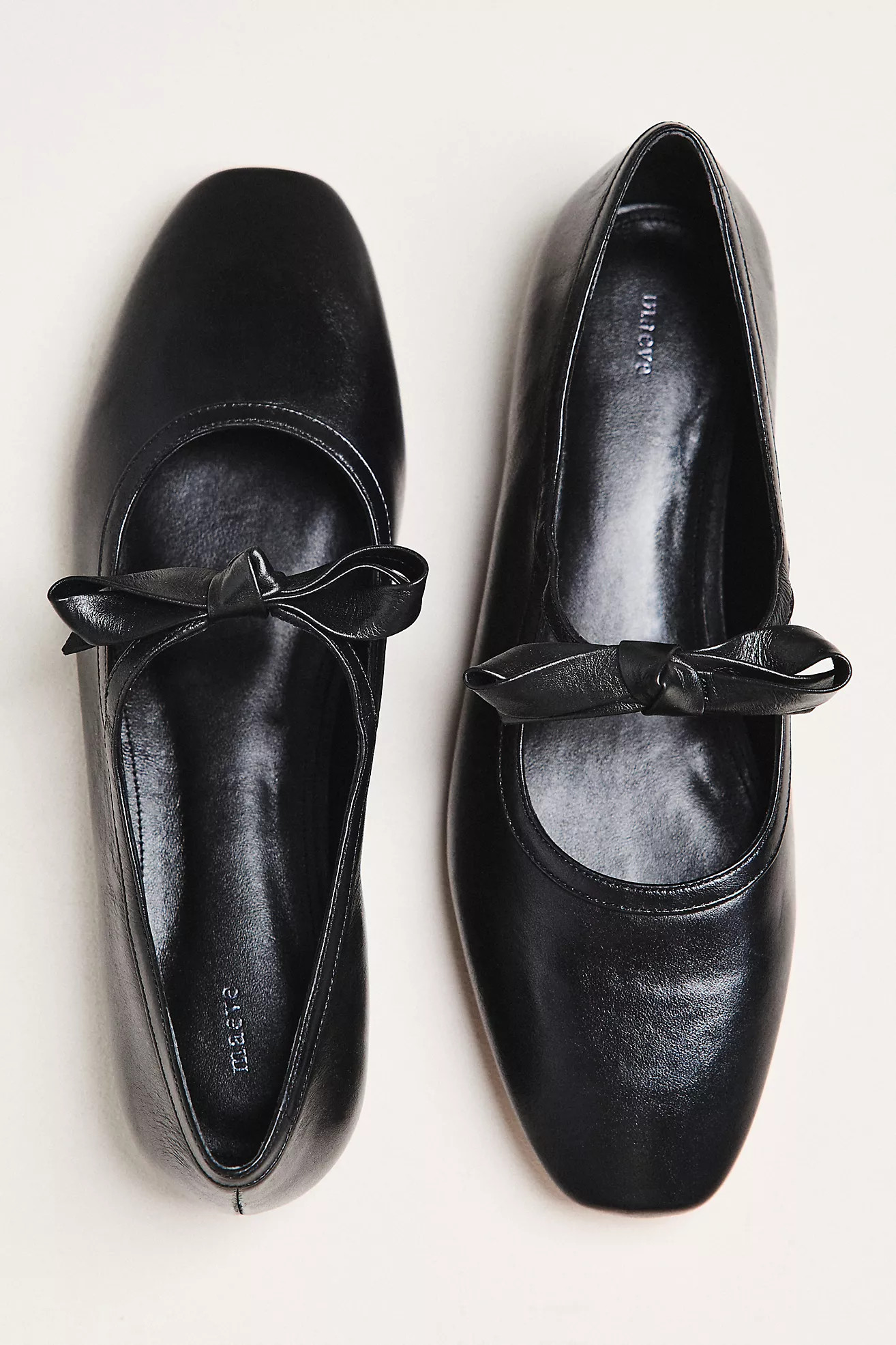 Maeve Knotted Bow Mary Jane Flats | Anthropologie (US)