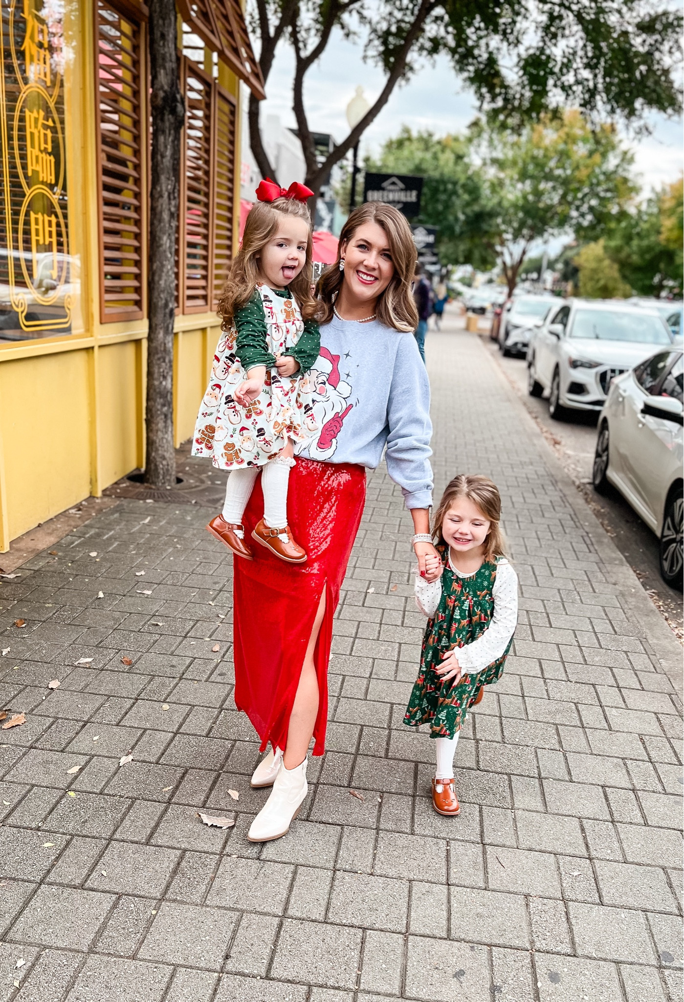 This red skirt is going to be such a show stealer this season!! It is affordable and actually pretty comfortable. I love it so much! ❤️

#LTKSeasonal #LTKstyletip