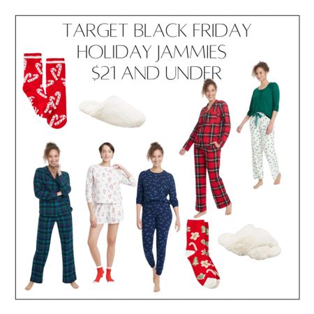 Snag these holiday pajamas this week at Target Black Friday sale! Almost all are under $20! These Christmas pajamas make great gifts!! #christmaspajamas #targetblackfriday #blackfridaypajamasale #womenspajamas

#LTKHoliday #LTKCyberWeek #LTKfindsunder50