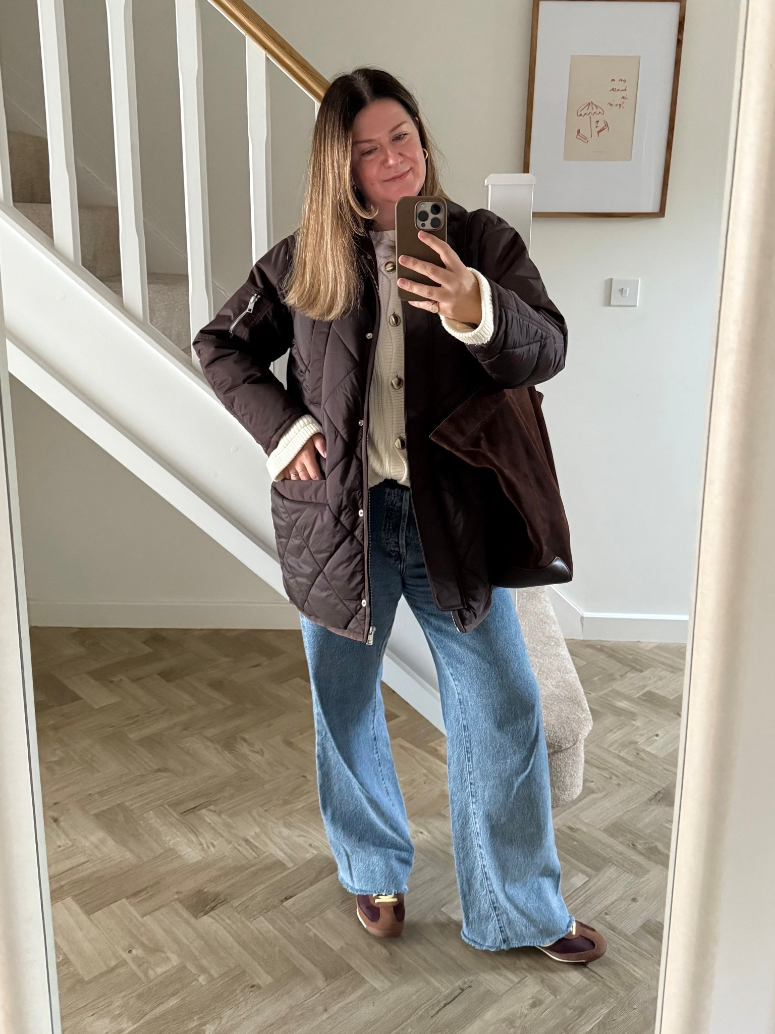 A quilted jacket is just the right amount of layer and warmth for now, before it’s time to embrace the true winter coats. Topped with the Adidas that just go with everything. 

#LTKautumn #LTKuk #LTKeurope