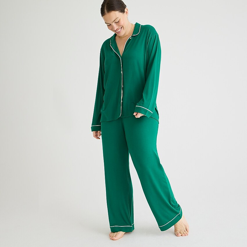 Eco dreamiest long-sleeve pajama set | J. Crew US