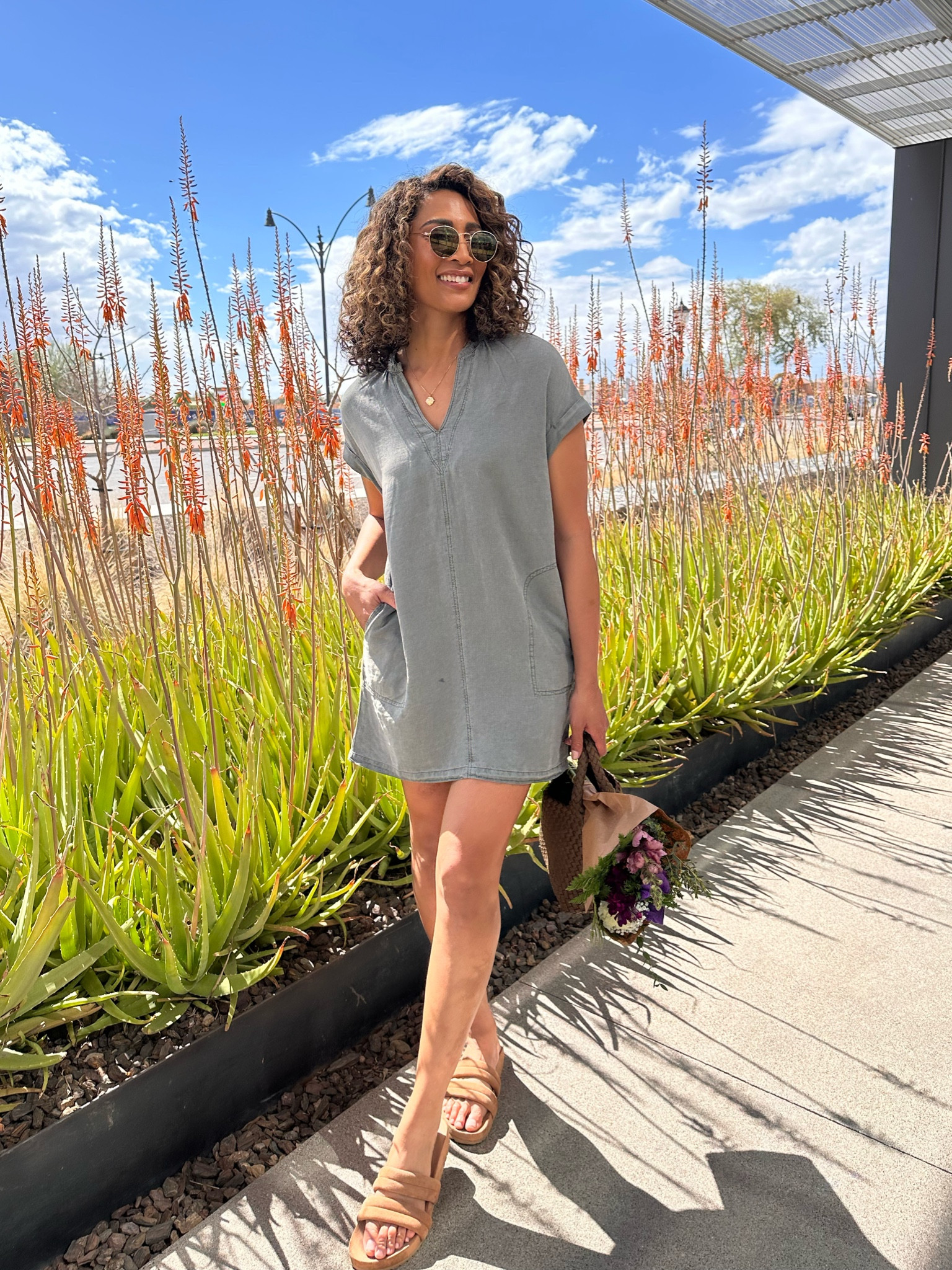 Easy dress to style for spring and summer. Super comfy and breathable and has pockets!! Wear with slides, sandals, or sneakers for a casual everyday look. All fit true to size.

Use code VIP4EVER for 40% off, ends 3.20



#LTKsalealert #LTKover40 #LTKstyletip