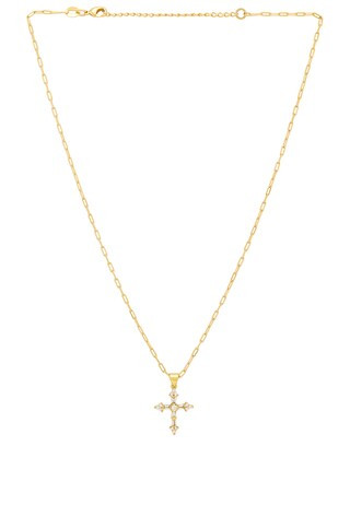 Princess Cross Necklace
                    
                    Joy Dravecky Jewelry | Revolve Clothing (Global)