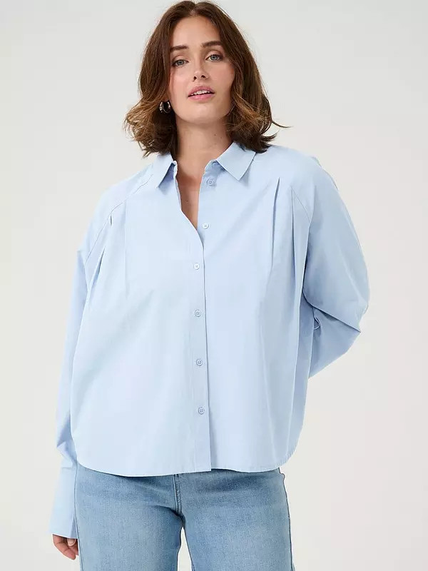 Kaffe Haily Shirt - Blue | Very (UK)