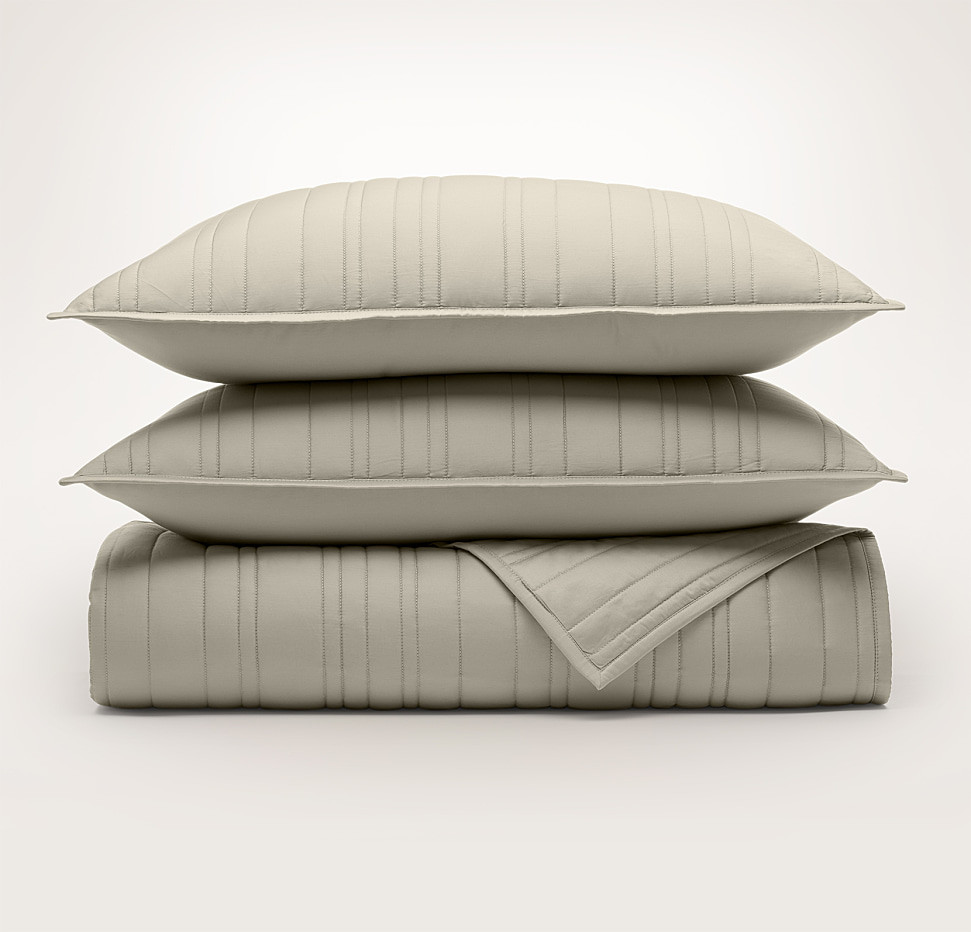 Signature Stripe Quilt Set | Boll & Branch