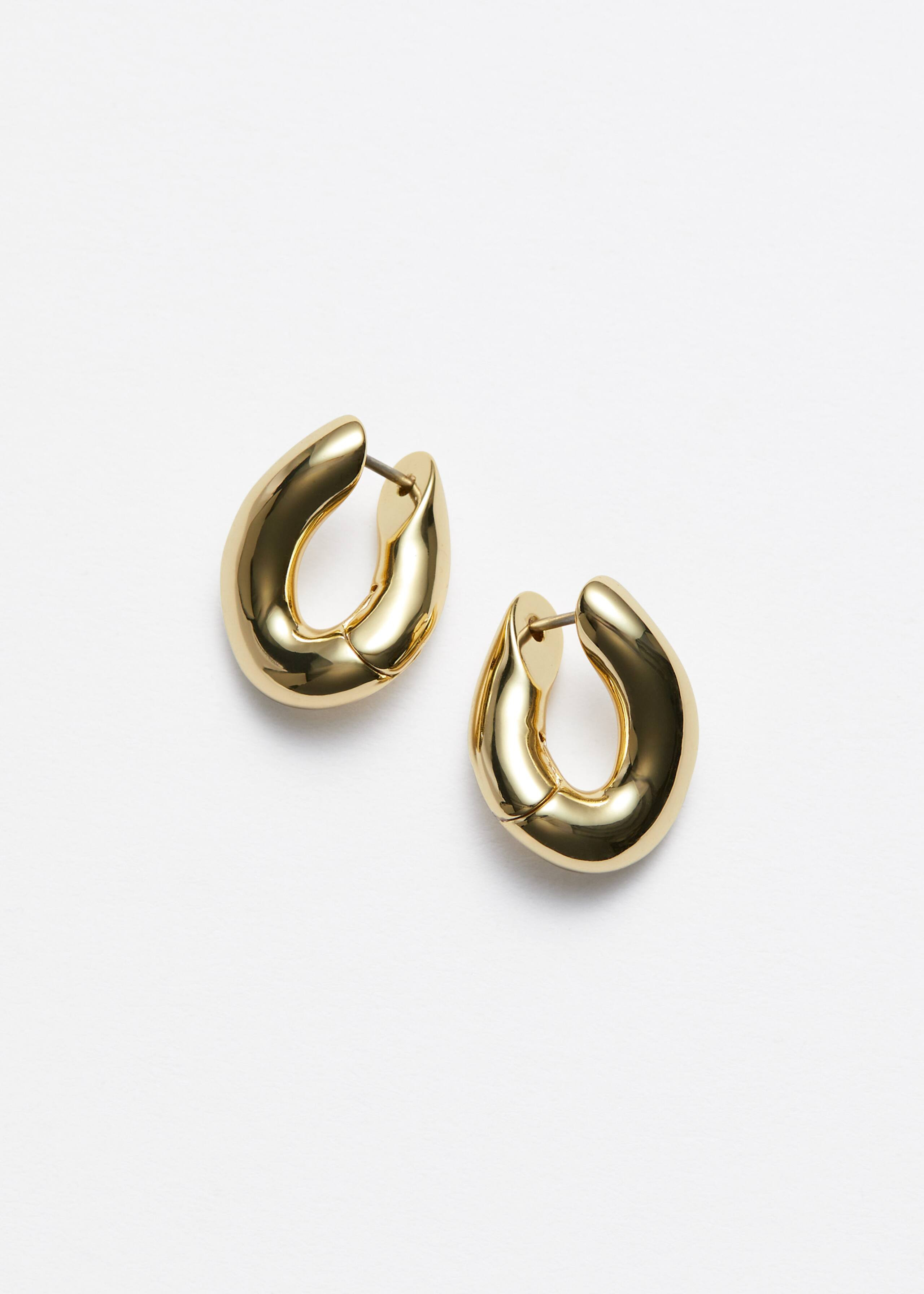 Chunky Twist Hoops - Gold - Accessories - & Other Stories GB | & Other Stories UK