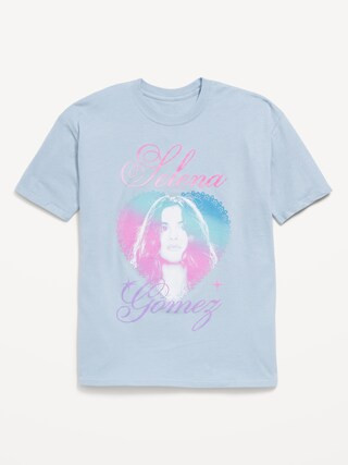 Selena Gomez™ Oversized Graphic T-Shirt for Girls | Old Navy | Old Navy (US)