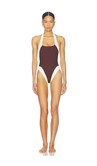 KYA Rosie One Piece in Brown. - size L | Revolve Clothing (Global)