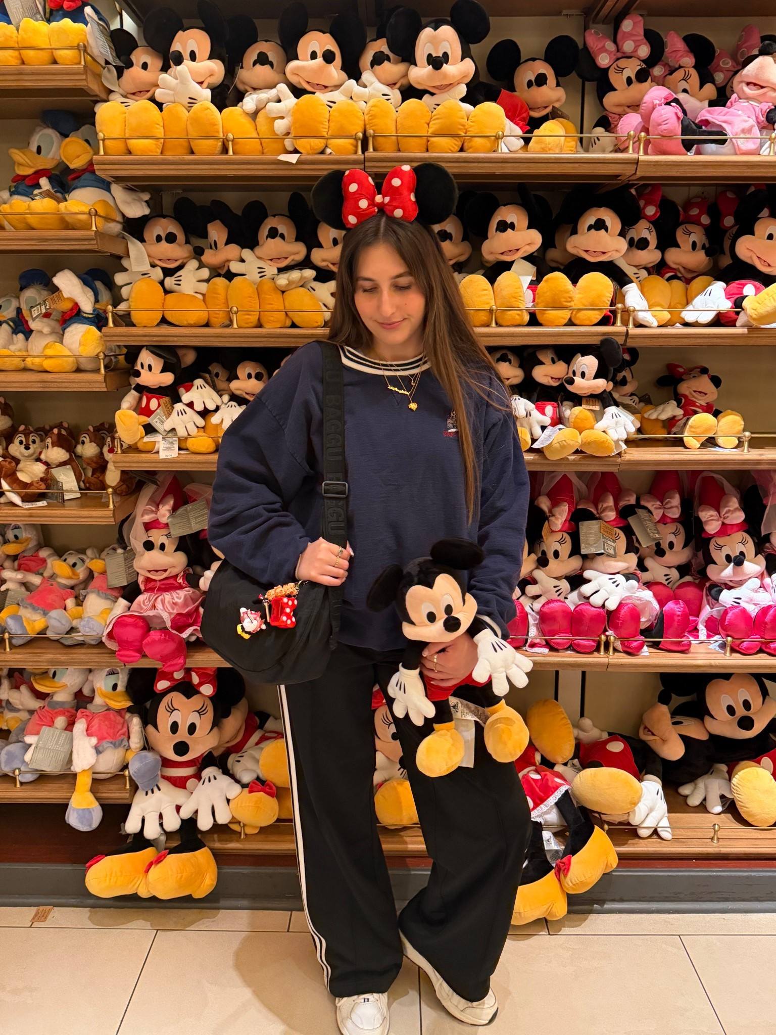 Cozy Magic Kingdom nighttime ootd ✨

Crewneck: Vintage (sourced by @reworkedmagicco on ig)
Pants: Adidas 
Purse: Baggu
Ears: Disneyland/The Disney Store 
Shoes: New Balance (linked on Amazon) 
Necklace: Crislu 

Ig: @jkyinthesky

#ootd #dailystyle #aestheticstyle #aesthetic #styleinspo #casualstyle #trendy #trendystyle #trendingstyle #disney #waltdisneyworld #wdw #disneyworld #magickingdom  #disneystyle #disneyootd #disneyoutfit #disneyoutfits #disneygirl #mickeymouse #disneystore #aestheticstyle 

#LTKTravel #LTKdayinmylife #LTKootd