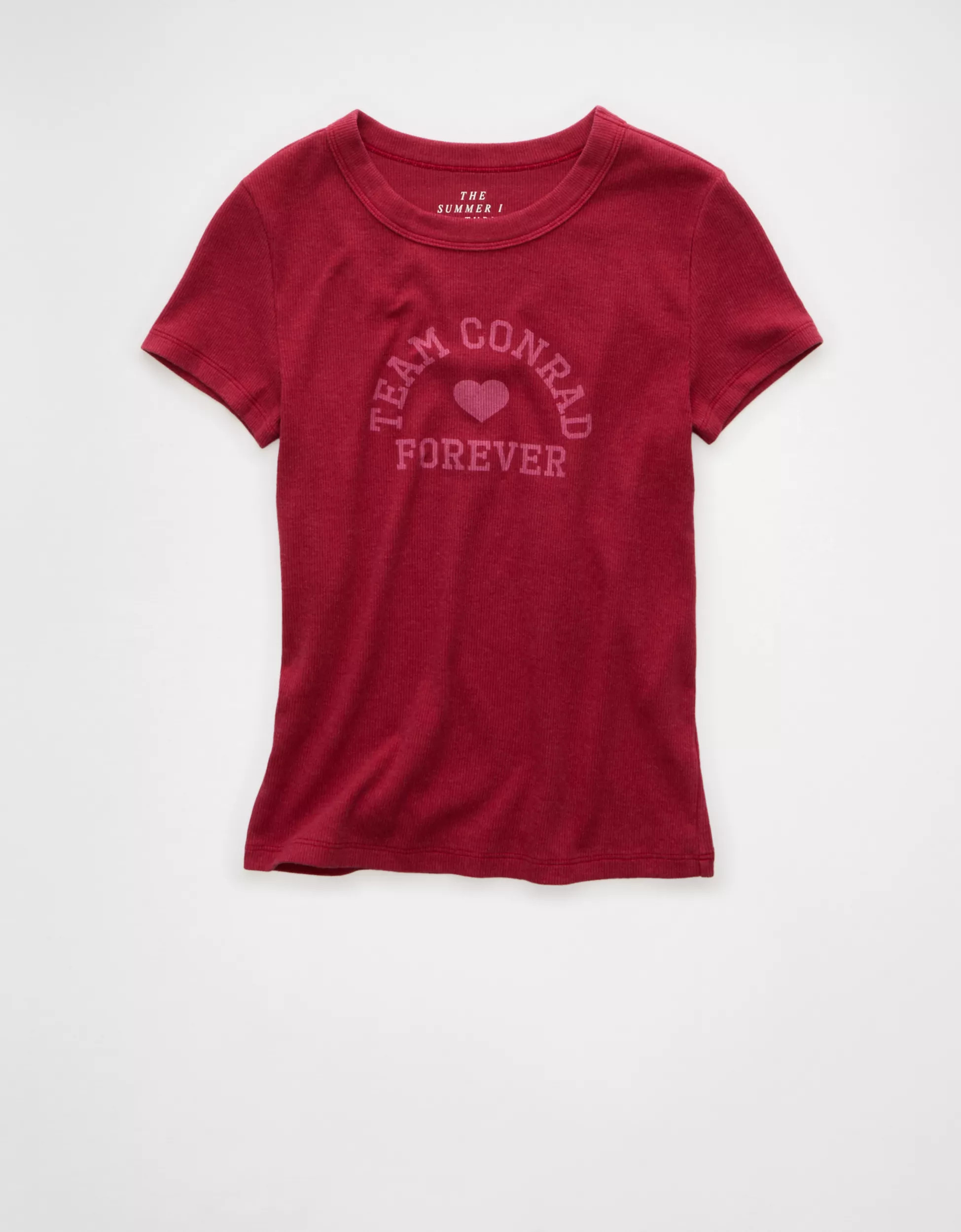 AE x The Summer I Turned Pretty Graphic Hey Baby Tee | American Eagle Outfitters (US & CA)