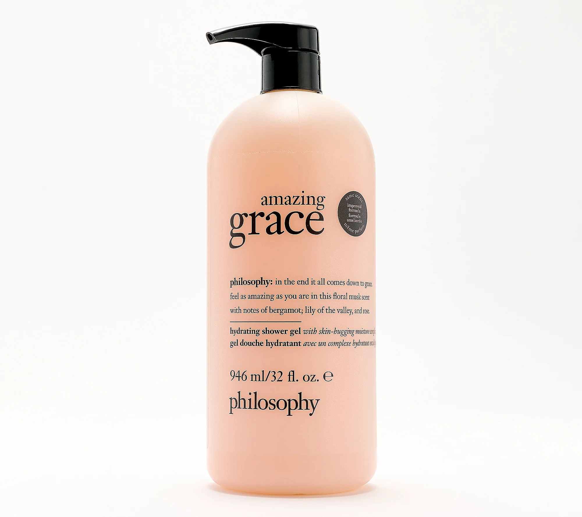 philosophy super-size amazing grace perfumed 3-in-1 gel | QVC