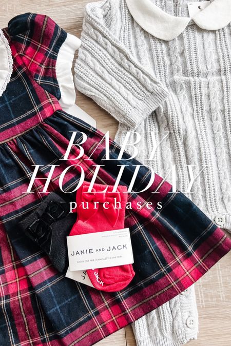 Janie and Jack SALE ALERT!!! Baby holiday tartan and cable knit is what’s making my heart so happy these days. 😍 & at a fraction of the cost, I’ll take it! Everything I purchased is linked for you. Happy (early!) Holidays! 

#salealert #janieandjack #christmas #tartan #baby #newborn #infant #maternity #pregnancy #familyphotos #holidays #holidayphotos #santa #family 

#LTKHoliday #LTKsalealert #LTKbaby