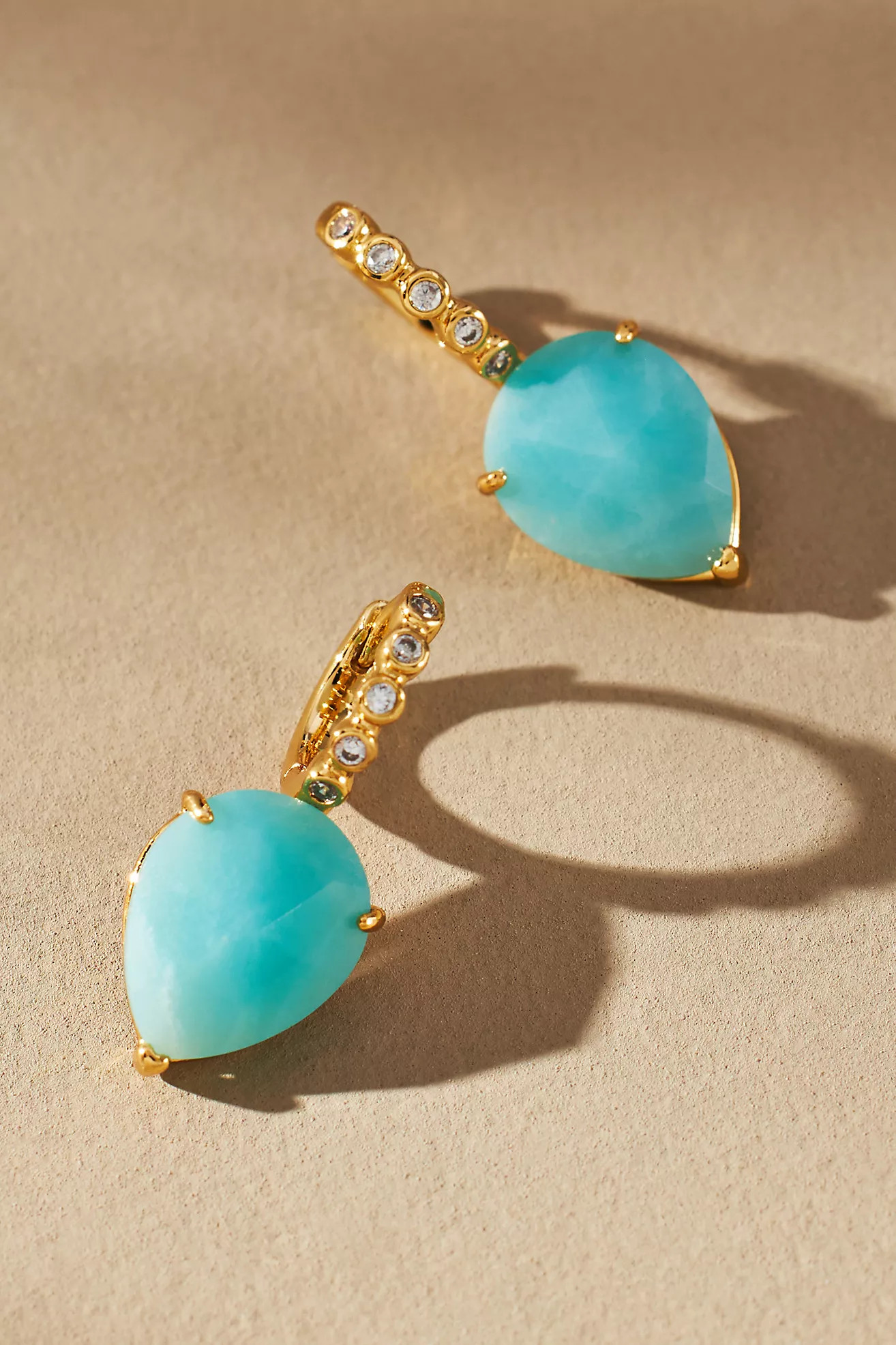 Arrow Stone Drop Earrings | Anthropologie (US)