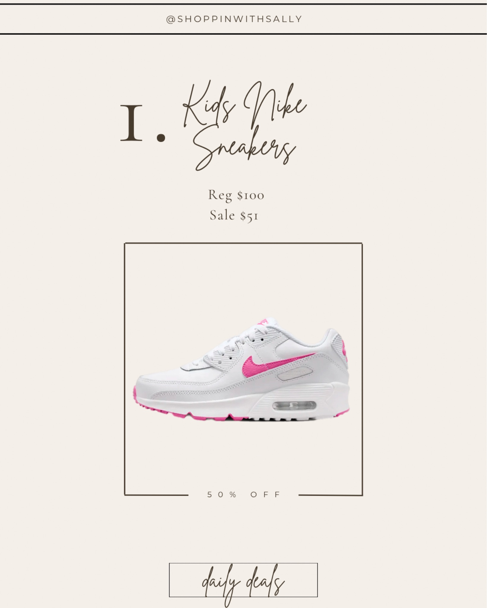 Kids Nike Sneakers on sale!!! #hocspring #nikesneakers #kidsnikesale

#LTKHoliday #LTKGiftGuide #LTKCyberWeek