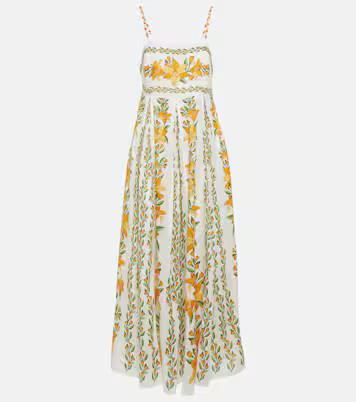Tropical Lightness cotton maxi dress | Mytheresa (UK)