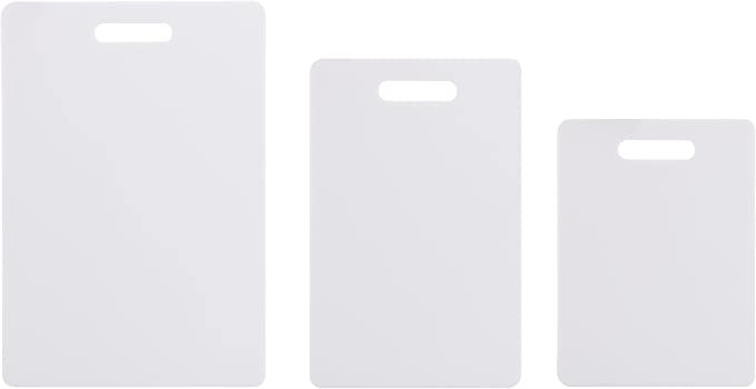 Farberware Plastic Cutting Board Set, Dishwasher- Safe Poly Chopping Board for Kitchen with Easy ... | Amazon (US)