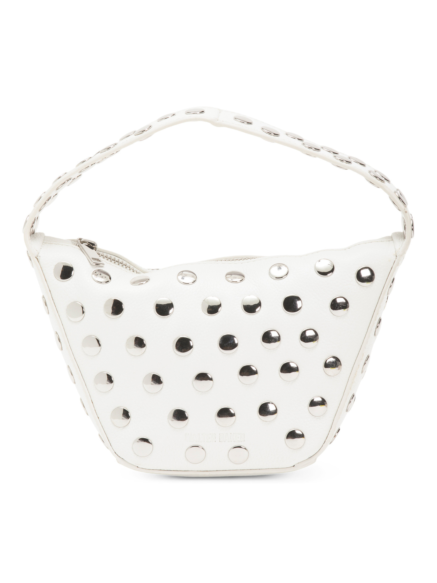 Leather Hendrix Mini Hobo With Studded Details | TJ Maxx