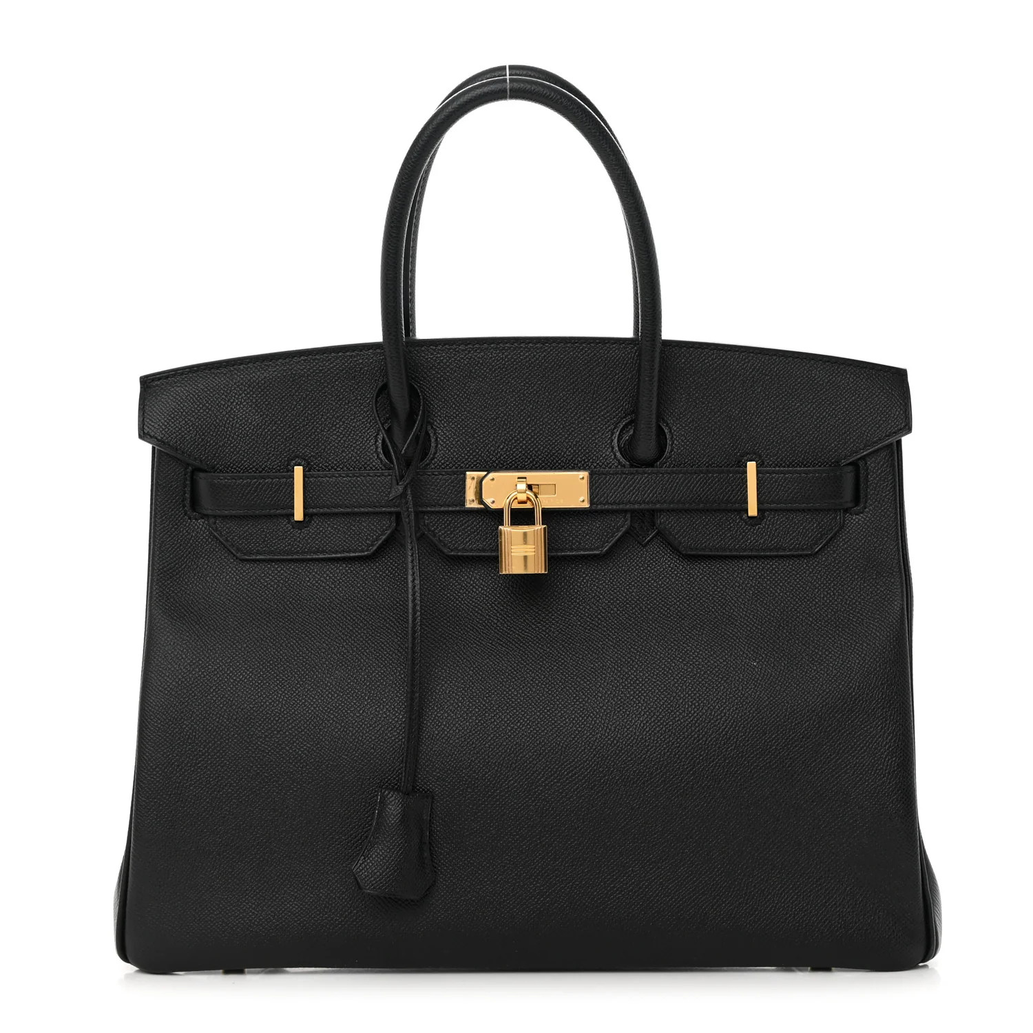 HERMES Epsom Birkin 35 Black | FASHIONPHILE (US)